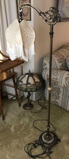 Antique Victorian Floor Lamp