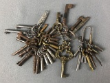 Group of Antique Skeleton Keys