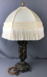 Three Graces Grecian Figural Table Lamp