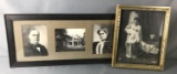 Lot of Framed Antique Photographs : President William McKinley, Wife Ida, and Daughter Katherine