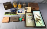 Group of Vintage and Antique items : Camera, 8mm Film + more