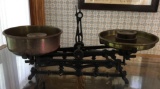 Antique Metal/Brass Weight Scale