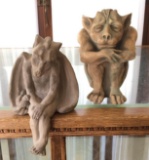 Group of 2 Vintage Gargoyles