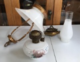 Antique Handpainted Hanging Lamp