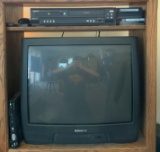 Admiral TV and DVD VCR Combo