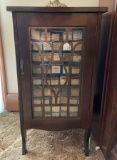 Antique Wooden Showcase/ Vitrine