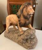 Lion Figurine by Dan Hughes
