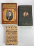 Collection of 3 : Antique Theodore Roosevelt Books