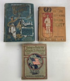 Group of 3 Antique Books about Adventure and Discovery