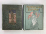 Group of 2 Antique Books : Spanish-American War + U.S. Possessions