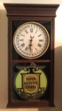 Antique Time Strike and Calendar Wall Clock : Super Service Stores