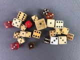 Group of 25 Vintage Dice