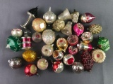 Group of 25+ Antique Christmas Ornaments