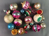 Group of 21 Vintage Christmas Ornaments