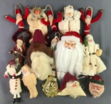 Group of 15 Vintage Christmas Ornaments