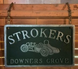 Vintage Metal Car Club Sign : 