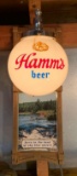 Vintage Hamms Beer Light-up Advertising Sconce