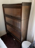 Antique Quarter Sawn Oak Lawyer Stack Bookcase