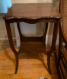 Antique Oak Lamp Table