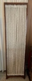 Antique Oak Screen w/Lace Inserts