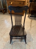 Antique Oak Rocking Chair