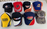 Group of 8 : NASCAR Caps