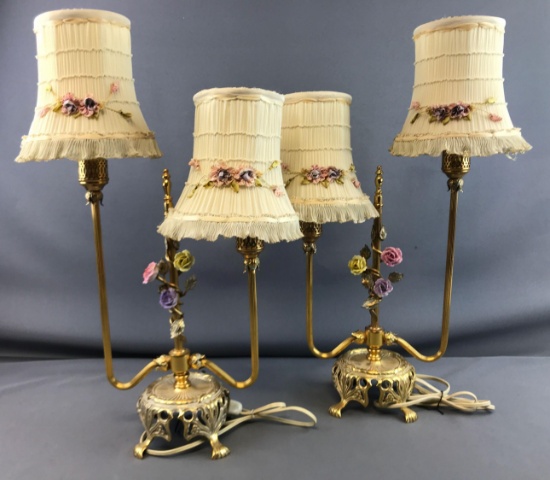 Pair of vintage table lamps