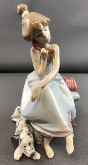 Lladro Chit-Chat figurine in original box