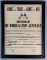 WW1 French Mobilization Order in Nice Antique Frame
