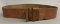 Original WW1 French Brown Leather Equipment Belt