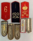 Collection of 8 Imperial German Shoulder Straps