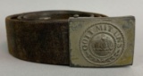 WW1 German Enlisted Mans Belt and Buckle