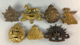 Fine Collection of WW1 British and Commonwealth Cap Badges