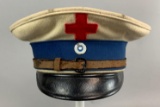 Imperial German Bavarian Red Cross Visor Hat