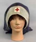 Original WW1 Red Cross Nurses Quaff with Display Head