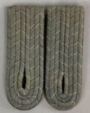 WW1 German Matched Pair of Officer Prussian Field Gray Shoulder Boards