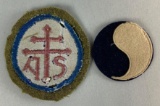 Group of 2 Original WW1 US Patches