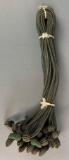 Unissued Bundle of 12 WW1 Campaign Hat Cords for Field Clerk