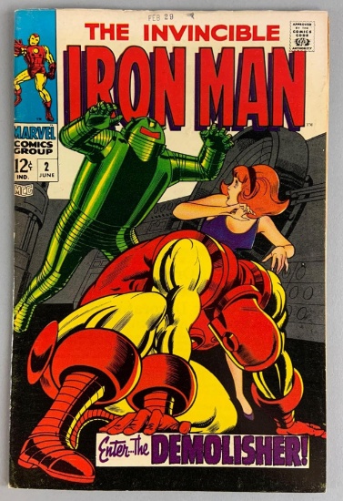 Marvel Comics The Invincible Iron Man No. 2 Comic Book
