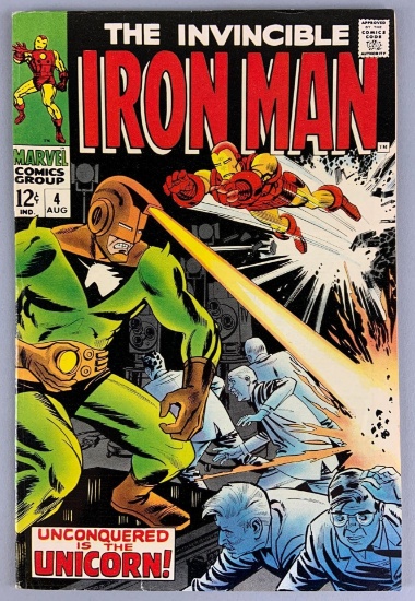 Marvel Comics The Invincible Iron Man No. 4 Comic Book