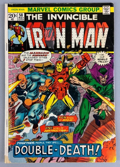 Marvel Comics The Invincible Iron Man No. 58 Comic Book