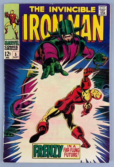 Marvel Comics The Invincible Iron Man No. 5 Comic Book