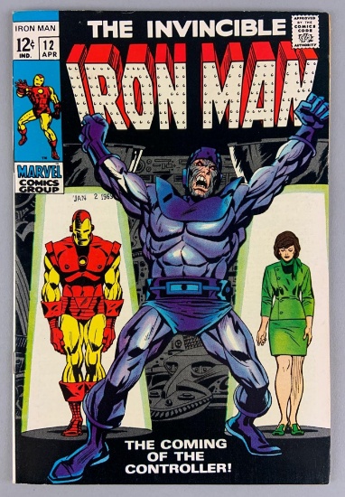 Marvel Comics The Invincible Iron Man No. 12 Comic Book