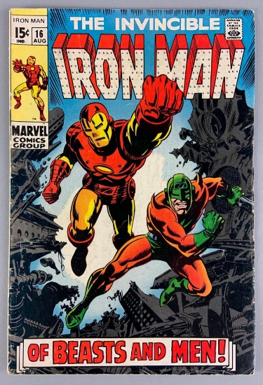 Marvel Comics The Invincible Iron Man No. 16 Comic Book