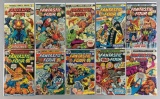 Group of 10 Marvel Comics The Fantastic Four Comic Books