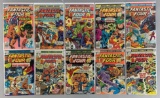 Group of 10 Marvel Comics The Fantastic Four Comic Books