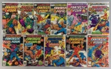 Group of 11 Marvel Comics The Fantastic Four Comic Books
