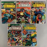 Group of 5 Marvel Comics Doctor Strange Comic Books