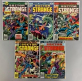 Group of 5 Marvel Comics Doctor Strange Comic Books