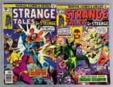 Group of 2 Marvel Comics Strange Tales Comic Books